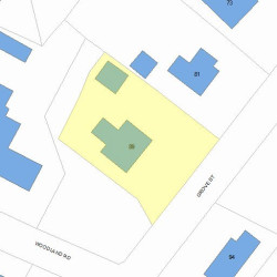 89 Grove St, Newton, MA 02466 plot plan