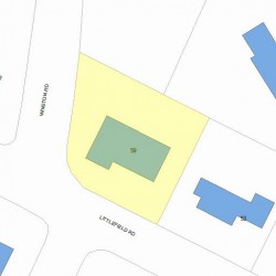 59 Littlefield Rd, Newton, MA 02459 plot plan
