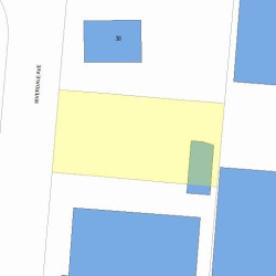 36 Riverdale Ave, Newton, MA 02458 plot plan