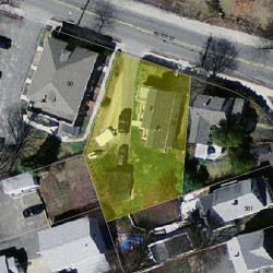 84 River St, Newton, MA 02465 aerial view