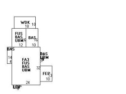 1116 Walnut St, Newton, MA 02461 floor plan