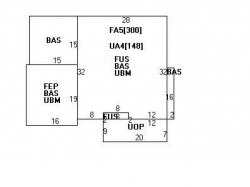 68 Hyde St, Newton, MA 02461 floor plan