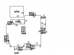 544 Walnut St, Newton, MA 02460 floor plan