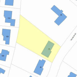 35 Drumlin Rd, Newton, MA 02459 plot plan