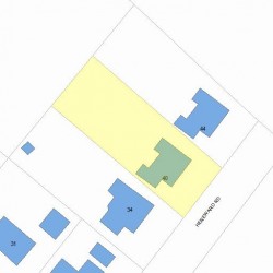 40 Hereward Rd, Newton, MA 02459 plot plan
