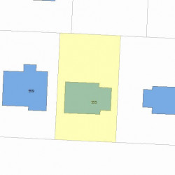 555 Boylston St, Newton, MA 02459 plot plan