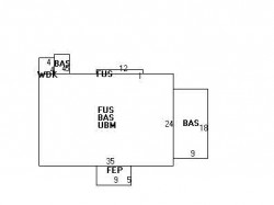 12 Hamlin Rd, Newton, MA 02459 floor plan