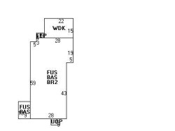 121 Warwick Rd, Newton, MA 02465 floor plan