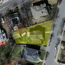 15 Rowe St, Newton, MA 02466 aerial view