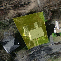 20 Oakmont Rd, Newton, MA 02459 aerial view