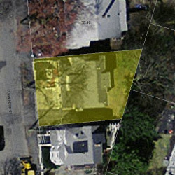 42 Clarendon St, Newton, MA 02460 aerial view