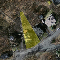 87 Hillside Rd, Newton, MA 02461 aerial view