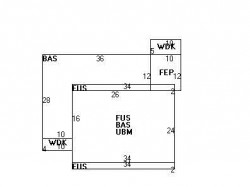 32 Upham St, Newton, MA 02465 floor plan