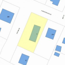 6 Acorn Dr, Newton, MA 02466 plot plan