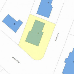 6 Shuman Cir, Newton, MA 02459 plot plan