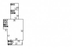 3 Waban St, Newton, MA 02458 floor plan