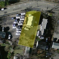 42 Richardson St, Newton, MA 02458 aerial view