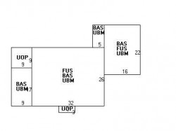 100 Devonshire Rd, Newton, MA 02468 floor plan