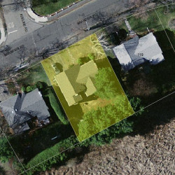 111 Brandeis Rd, Newton, MA 02459 aerial view