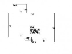 119 Brandeis Rd, Newton, MA 02459 floor plan