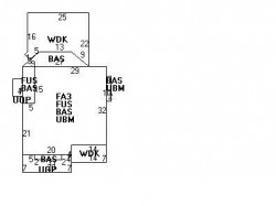 25 Endicott St, Newton, MA 02461 floor plan