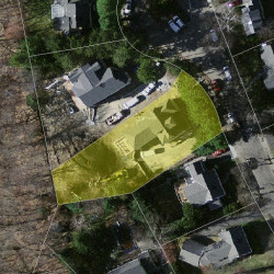 40 Rochester Rd, Newton, MA 02458 aerial view