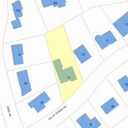 29 Valley Spring Rd, Newton, MA 02458 plot plan