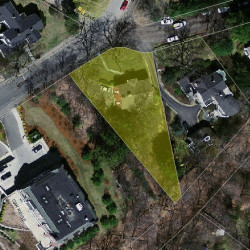 46 Seminary Ave, Newton, MA 02466 aerial view