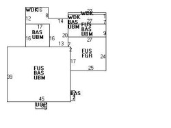 96 Rosalie Rd, Newton, MA 02459 floor plan