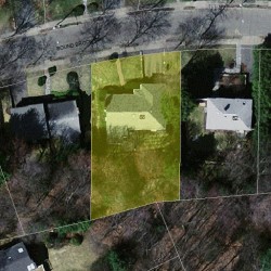 88 Bound Brook Rd, Newton, MA 02461 aerial view