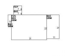 55 Pembroke St, Newton, MA 02458 floor plan