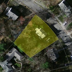 49 Westminster Rd, Newton, MA 02459 aerial view