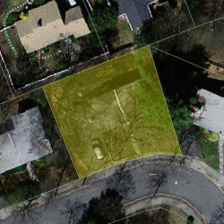 30 Hazelhurst Ave, Newton, MA 02465 aerial view