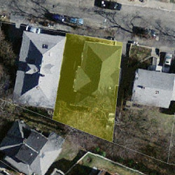 17 Rogers St, Newton, MA 02461 aerial view