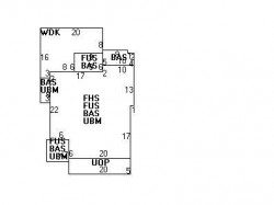 227 Melrose St, Newton, MA 02466 floor plan