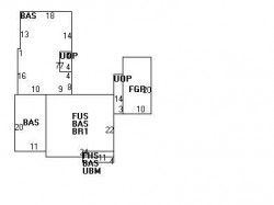 16 Farmington Rd, Newton, MA 02465 floor plan