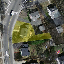 376 Lexington St, Newton, MA 02466 aerial view