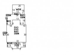 399 Central St, Newton, MA 02466 floor plan