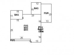 354 Otis St, Newton, MA 02465 floor plan