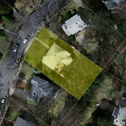 238 Dorset Rd, Newton, MA 02468 aerial view