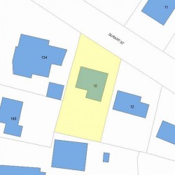 18 Durant St, Newton, MA 02458 plot plan