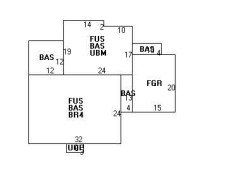 123 Annawan Rd, Newton, MA 02468 floor plan