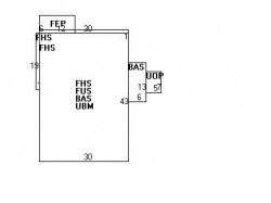 693 Centre St, Newton, MA 02458 floor plan