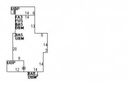 90 Floral St, Newton, MA 02461 floor plan