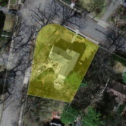 46 Kenmore St, Newton, MA 02459 aerial view