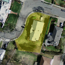 47 Green Park, Newton, MA 02458 aerial view