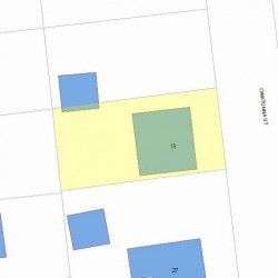 19 Owatonna St, Newton, MA 02466 plot plan