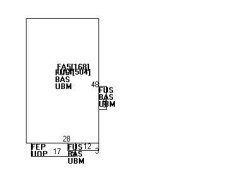 44 Warwick Rd, Newton, MA 02465 floor plan