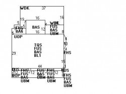 25 Sewall St, Newton, MA 02465 floor plan