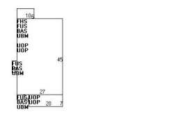 25 Woodrow Ave, Newton, MA 02460 floor plan